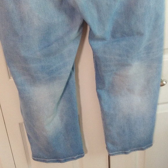 Lane Bryant light wash magic waistband cury fit High rise girlfriend straight 20 - Picture 8 of 11